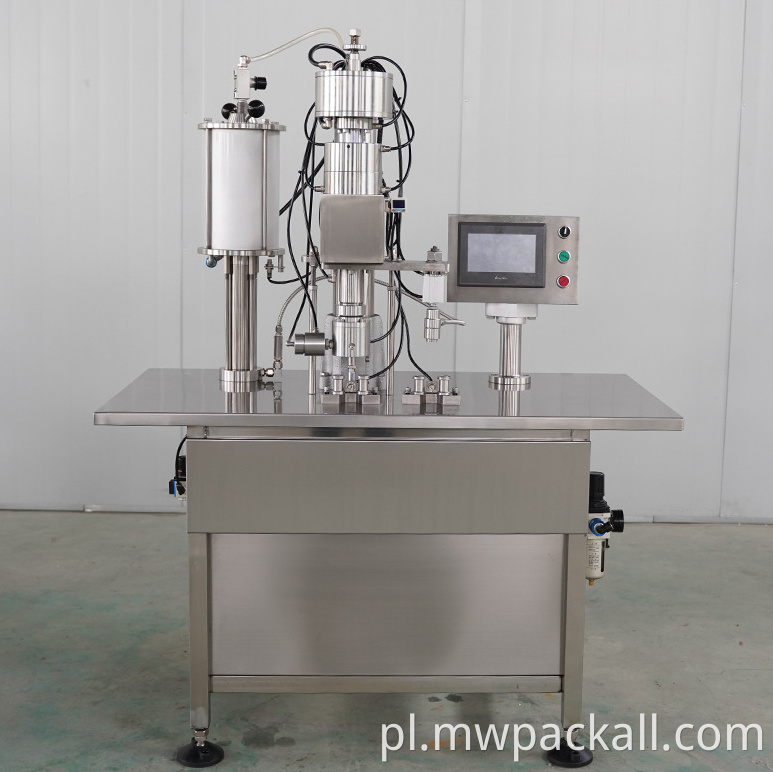 Nowy model Małe maszyny produkcyjne Aerozol pneumatyczny